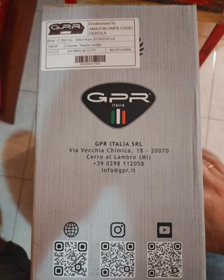 TERMINALE GPR BMW F850 '18/'20