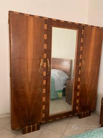 Armadio, letto e comodini