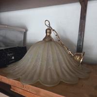 lampadario in vetro