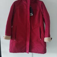 CMP NUOVO parka rosso donna  imbottito taglia M