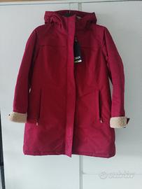 CMP NUOVO parka rosso donna  imbottito taglia M