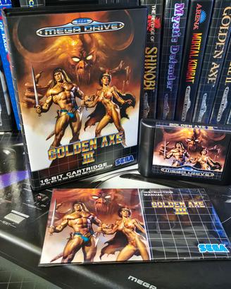 Golden axe 3 pal versione megadrive europea