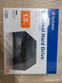 Hard Drive Esterno Verbatim 1,5 TB