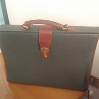 Borsa cartella vintage 24 ore