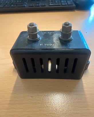 Raddrizzatore vintage 120V – componente  d’d’epoca