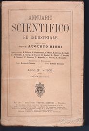 Annuario originale 1903