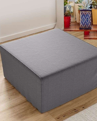 Pouf  letto singolo con materasso