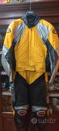 Tuta pelle divisibile MTech taglia 52