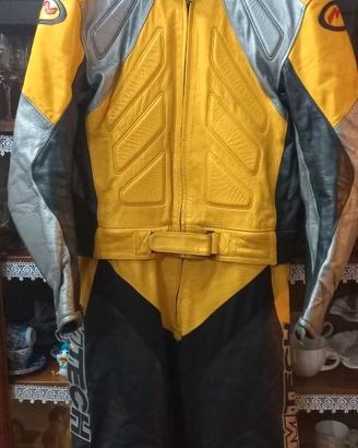 Tuta pelle divisibile MTech taglia 52