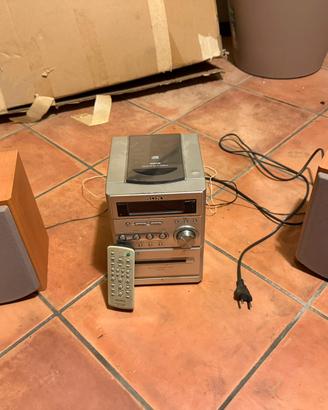 Impianto stereo Sony con casse originali