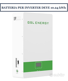 Batteria di Accumulo 10.24kWh  per INVERTER DEYE