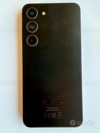 Samsung Galaxy S23 256gb black display perfetto