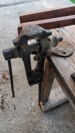 morsa antica da fabbro 