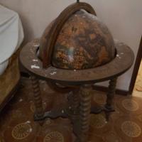 Mappamondo Antico in Legno