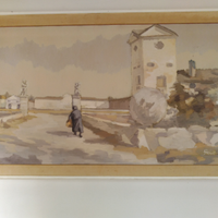 Quadro di Gianfranco Venuto. Villa Manin