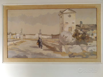 Quadro di Gianfranco Venuto. Villa Manin