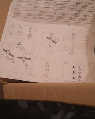 kit fumi per caldaia