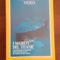 Vhs originali sul titanic-documentari e film raro