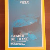 Vhs originali sul titanic- 2 documentari