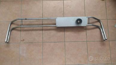 Console guida pilotina supporto gommone INOX