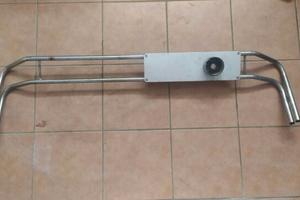 Console guida pilotina supporto gommone INOX