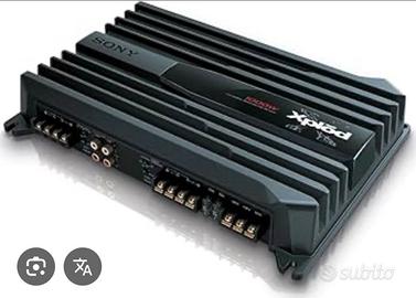 Subwofer alpine e amplificatore sony xplod
