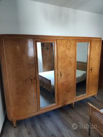 Armadio camera  5 ante anni 60.