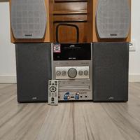 Stereo JVC + 4 Altoparlanti Esterni JVC e Thomson