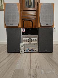 Stereo JVC + 4 Altoparlanti Esterni JVC e Thomson