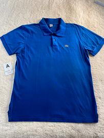 Polo Lacoste taglia XL Blu