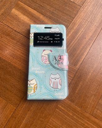 Cover a libro x samsung galaxy nuova