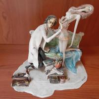 Statuina ceramica Lo Scricciolo Toni Moretto