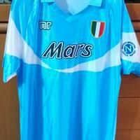 Maglia Napoli 1990-1991 #10 poster e card Maradona