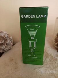 4 Portalampada da esterno nuovi