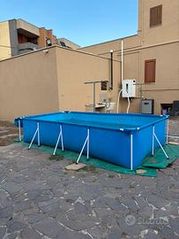 Piscina Bestway 4 x 2 con pmpa filtro