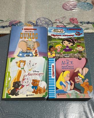 4 librottini Disney da collezione