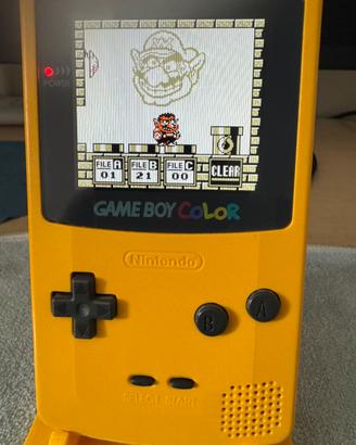 Game Boy Color Giallo – Schermo IPS –