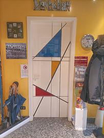 2 PORTE STILE MONDRIAN