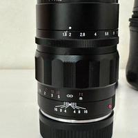 Voigtlander Helliar VM 75mm f1.8 attacco Leica M