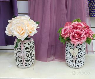 vasi , portacandele shabby