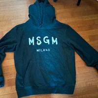 Felpa con stampa MSGM MILANO tg.M nuova maglia 