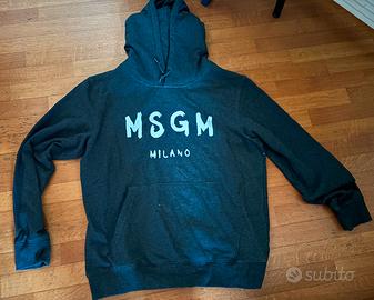 Felpa con stampa MSGM MILANO tg.M nuova maglia 