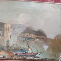 Dipinto paesaggio marino 