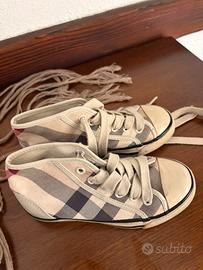 Burberry scarpe alte originali