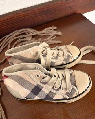 Burberry scarpe alte originali