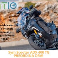 Sym ADX TG 400 2026 INTERESSI ZERO FURTO INCENDIO 