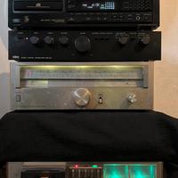 Lotto elettroniche audio Sony, Fisher, Seleco