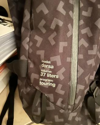 zaino ski alp black crows dorsa 37