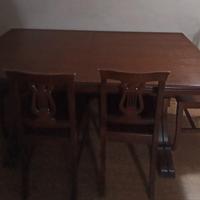 Tavolo noce 180 x 85 - 360 x 85 