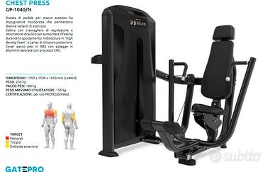 chest press GATEPRO promozione -30%